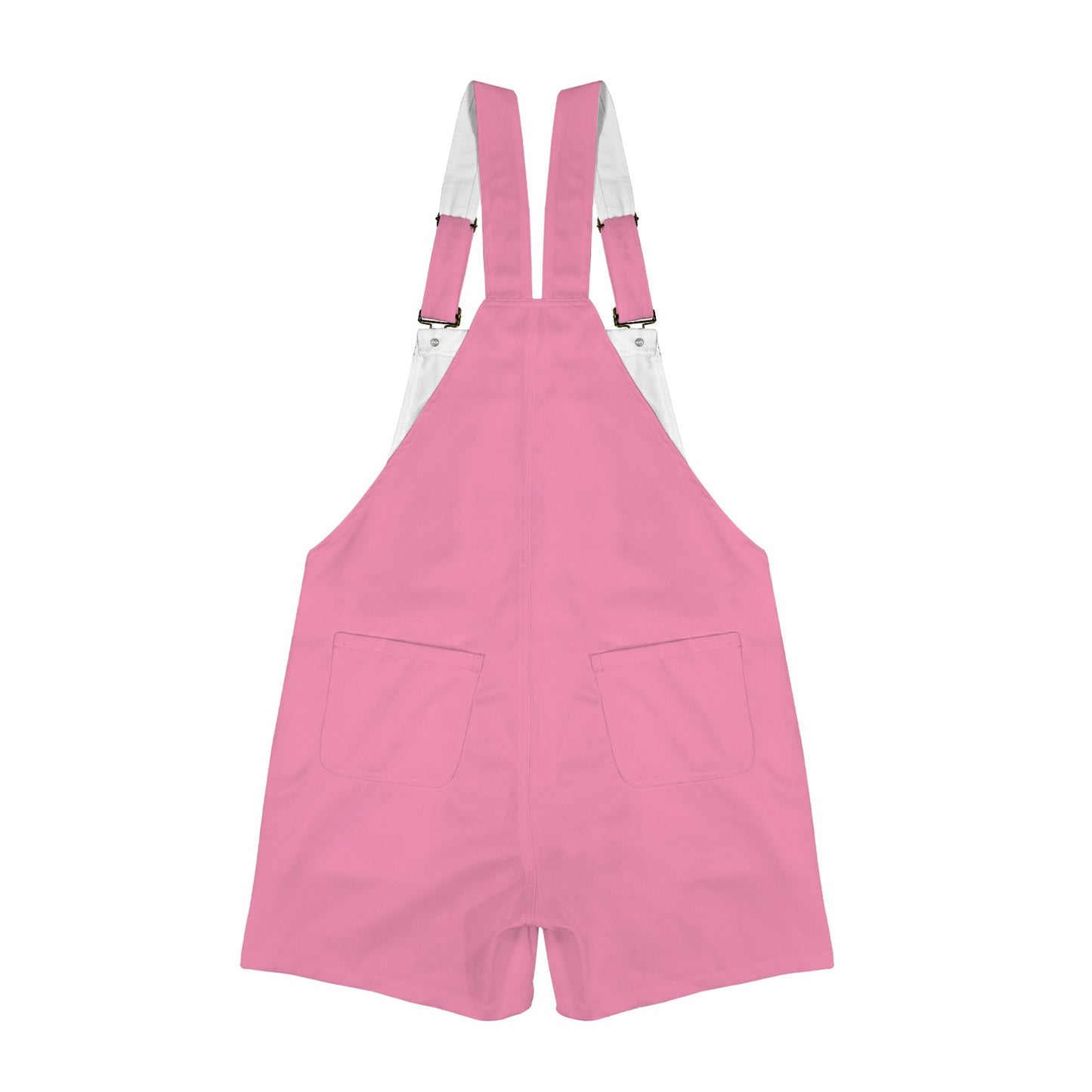 90's Vibes Persian Pink Unisex Shorts Suspender Jumpsuit