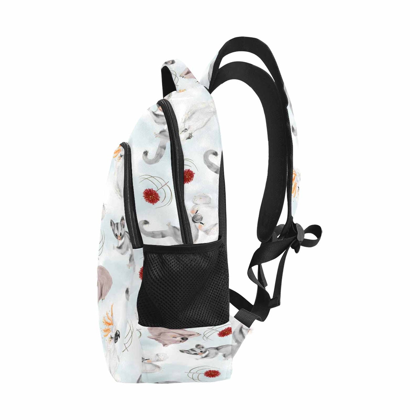 Australian Animals Koala, Sugar Glider, Wombat  Multifunction Backpack (1731)