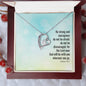 Forever Love Necklace the Lord your god will be with you