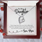 Forever Love Necklace To My Daughter