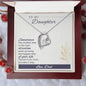 Forever Love Necklace To My Daughter Sometimes