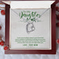 Forever Love Necklace To my daughter-I want you to believe