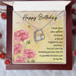 Forever Love Necklace, Happy Birthday