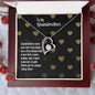 Forever Love Necklace To my Grandmother