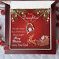 Forever Love Necklace Merry Christmas to my Daughter3
