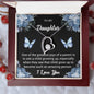 Forever Love Necklace To My Daughter I Love You