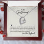 Forever Love Necklace To my Girlfriend-I choose you