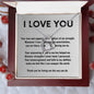 Forever Love Necklace I love you