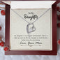 Forever Love Necklace To my daughter-My daughter is my biggest