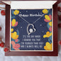 Forever Love Necklace Happy Birthday Sister