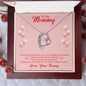 Forever Love Necklace Mommy to be-To my mommy-I can hear you