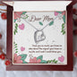 Forever Love Necklace Dear Mom I love you so much