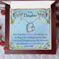 Forever Love Necklace Daughter Love Dad Never Forget