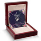 Forever Love Necklace A Mother is someone you laugh with, dream with, and love with all your heart.
