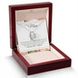 Forever Love Necklace To My Mom - I Love You, I really Do