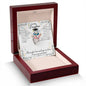 Forever Love Necklace To my Daughter on your Graduation