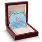Forever Love Necklace Daughter Love Dad Never Forget