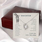 Forever Love Necklace To my daughter-I wish you