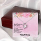 Forever Love Necklace Happy Birthday good friend