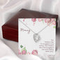 Forever Love Necklace Mommy to be - Snuggled in Your tummy