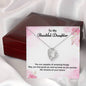 Forever Love Necklace, Happy Birthday My Beautiful Daughter may you find great joy and success