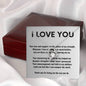 Forever Love Necklace I love you