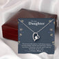 Forever Love Necklace To my Daughter You-are-my-pride
