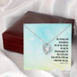 Forever Love Necklace the Lord your god will be with you