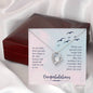 Forever Love Necklace Congratulations  Soar Above the rest - Graduation