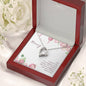 Forever Love Necklace Mommy to be - Snuggled in Your tummy