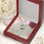 Forever Love Necklace I love you not only for for what you are, but what I am when I am with you. (1)