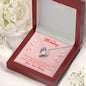 Forever Love Necklace Mommy to be-To my mommy-I can hear you