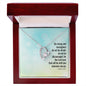 Forever Love Necklace the Lord your god will be with you