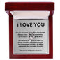 Forever Love Necklace I love you