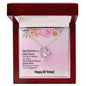 Forever Love Necklace birthday good friends