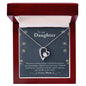 Forever Love Necklace To my Daughter You-are-my-pride