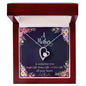 Forever Love Necklace A Mother is someone you laugh with, dream with, and love with all your heart.