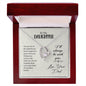 Forever Love Necklace To my daughter-You are one of the