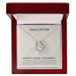 Forever Love Necklace To my daughter-A mother_s treasure