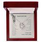 Forever Love Necklace To my daughter-I wish you