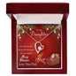 Forever Love Necklace Merry Christmas to my Daughter3