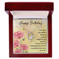 Forever Love Necklace, Happy Birthday