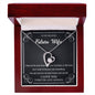 Forever Love Necklace To my Beloved Future Wife