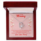 Forever Love Necklace Mommy to be-To my mommy-I can hear you