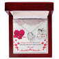 Forever Love Necklace Happy Birthday to a sister