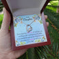 Forever Love Necklace Daughter Love Dad Never Forget