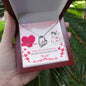 Forever Love Necklace Happy Birthday to a sister