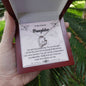 Forever Love Necklace To My Dearest Daughter