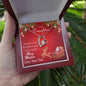 Forever Love Necklace Merry Christmas to my Daughter3