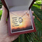Forever Love Necklace Faith Does not make things easy